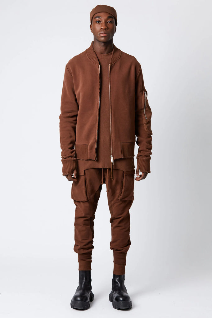 Thom/Krom AW22 M SJ 549 Bomber Jacket - Wood