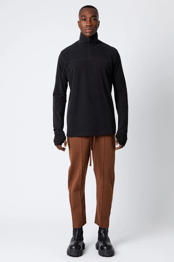 Thom/Krom  M TS 673 Mens Top - Black