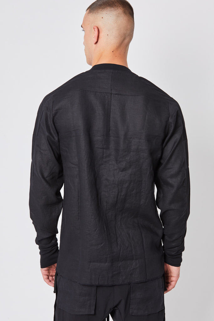 Thom/Krom SS23 M H 134 Mens Shirt - Black