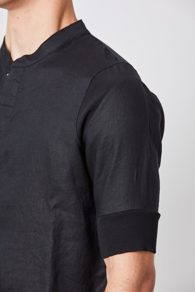 Thom/Krom SS23 M H 133 Mens Shirt - Black