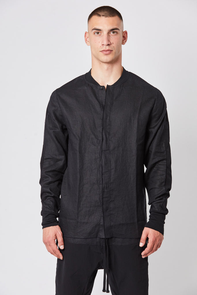 Thom/Krom SS23 M H 134 Mens Shirt - Black