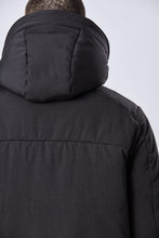 Thom/krom AW23 M J 64 mens hooded long jacket black