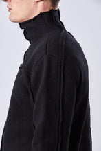 Thom/krom AW23 M K 108 black high collar sweater