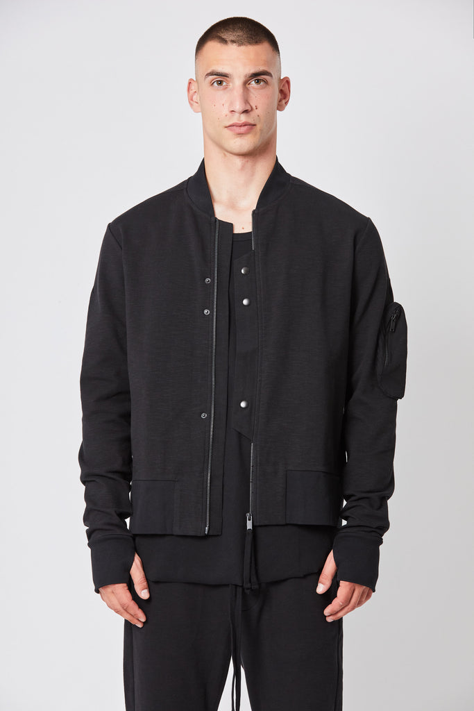 Thom/Krom SS23 M SJ 588 Bomber Jacket - Black