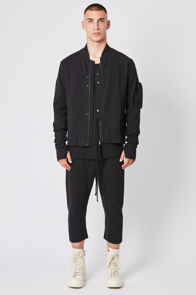 Thom/Krom SS23 M SJ 588 Bomber Jacket - Black