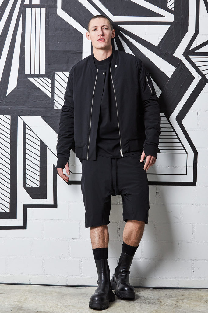 Thom/krom AW23 M SJ 603 black black bomber jacket