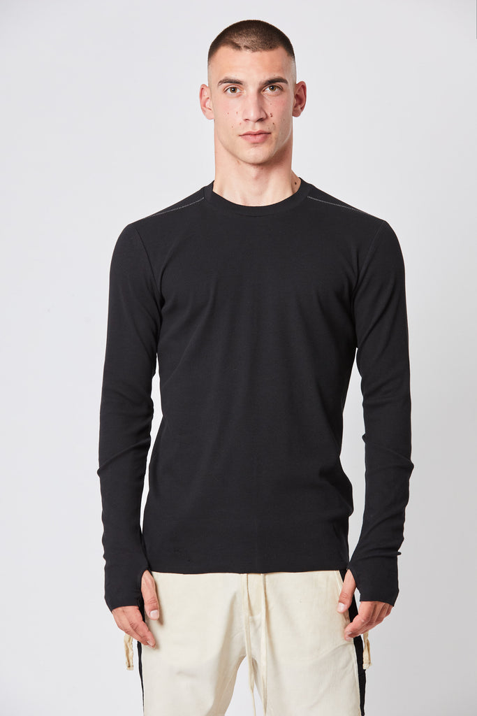 Thom/Krom SS23 M TS 725 Mens Top - Black