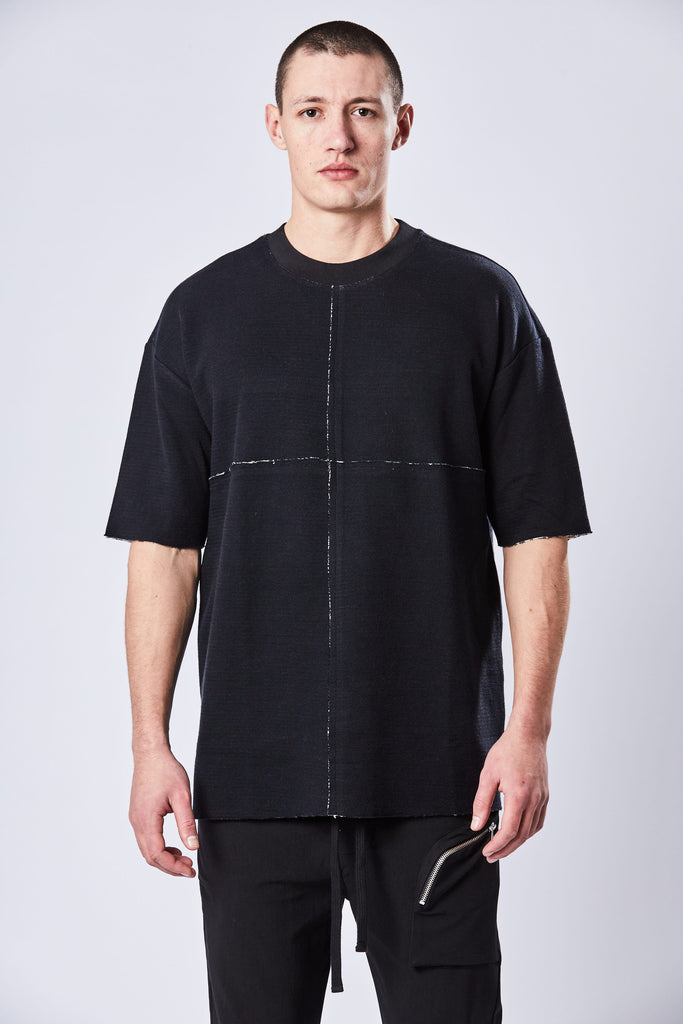 Thom/krom M TS 743 two tone doubleface T-shirt