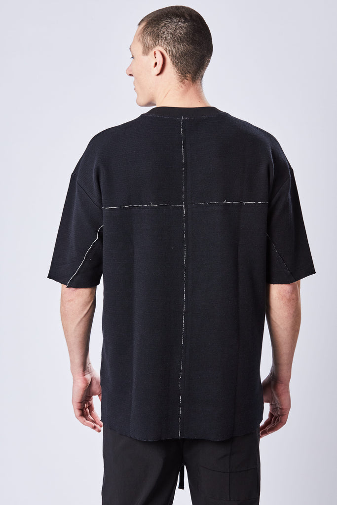 Thom/krom M TS 743 two tone doubleface T-shirt