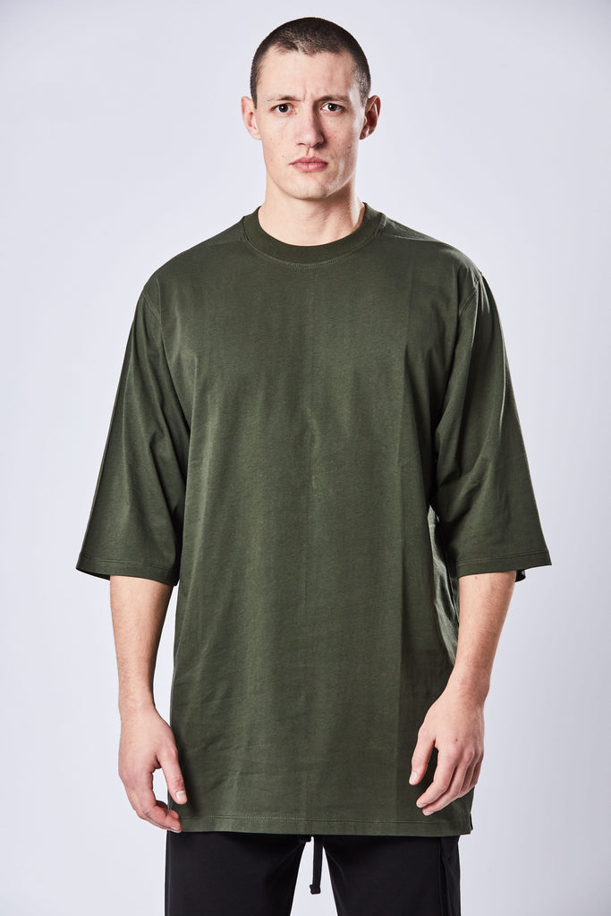 Thom/krom M TS 744 oversized T-shirt green