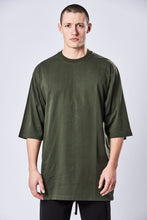 Thom/krom M TS 744 oversized T-shirt green