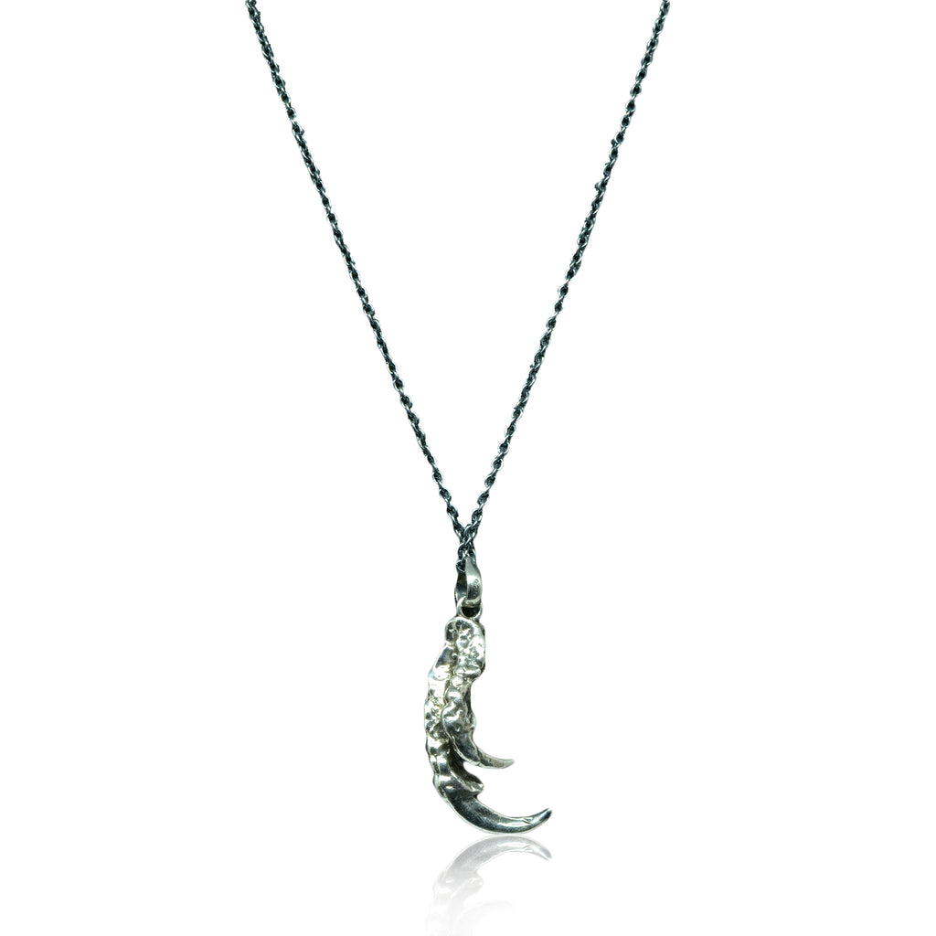 WDTS 925 silver Claw Necklace