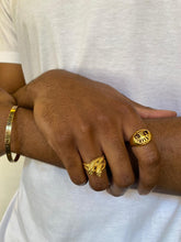 Double Snake Ring - Gold Plated