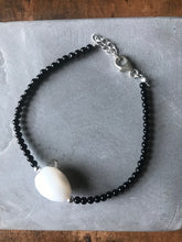 Bracelet -Onyx and Moonstone