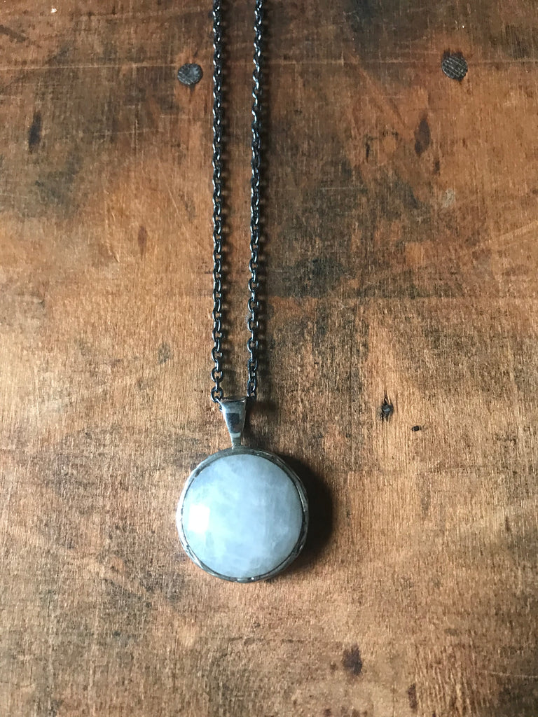 Pavani necklace - Silver Moonstone