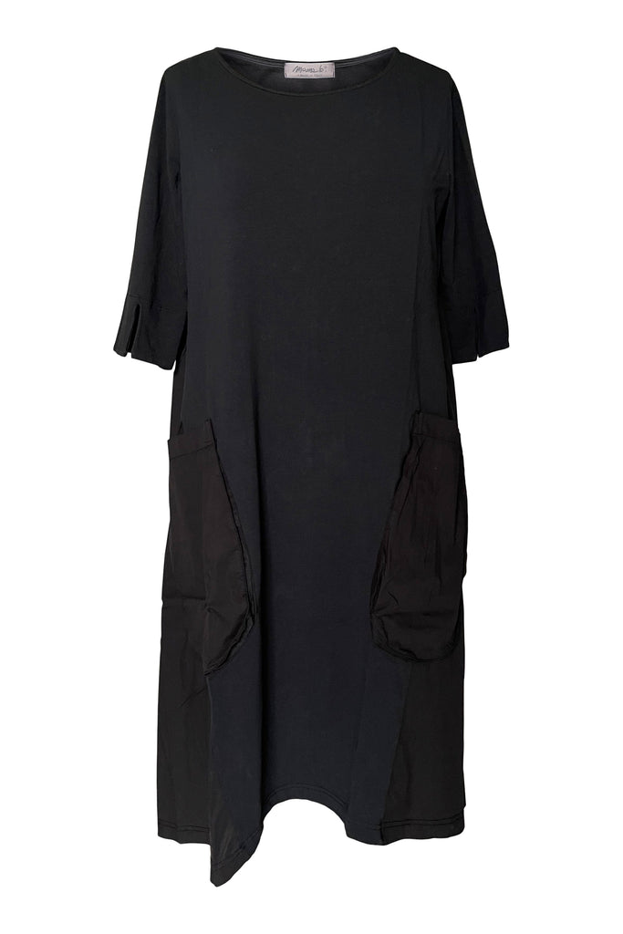 Mama B SS23 BANKSY Dress Nero