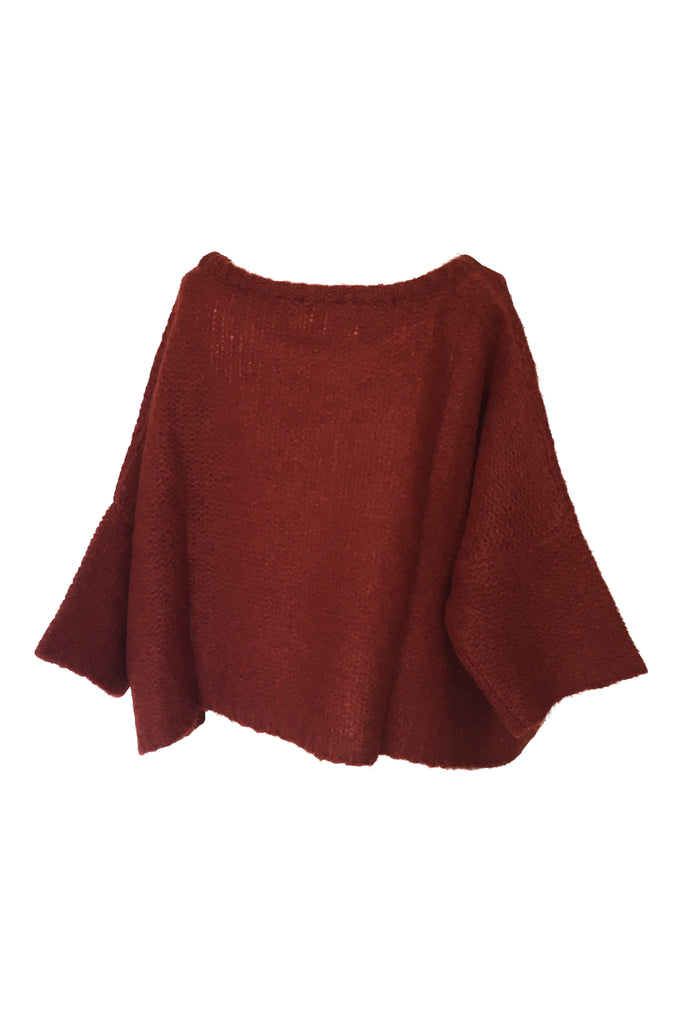 WDTS - Mia Mohair Sweater - Berry