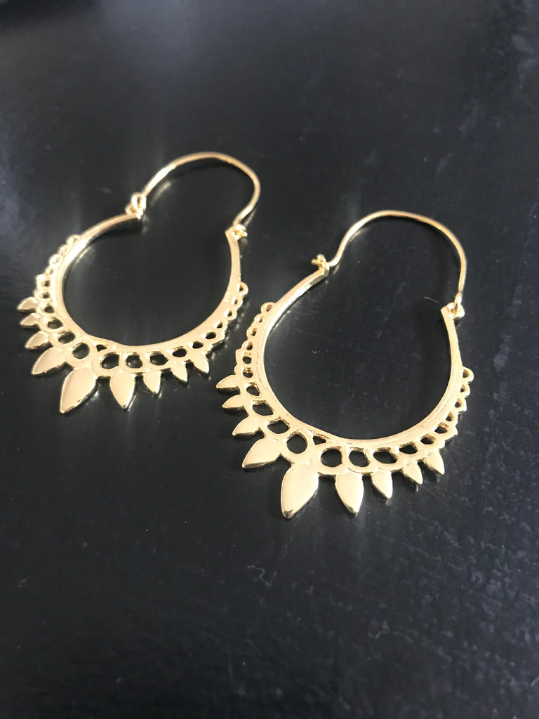 Arya Earrings - gold