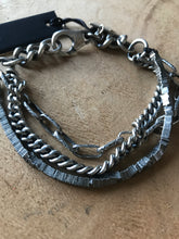 Goti 925 Oxidised Silver Bracelet BR2062