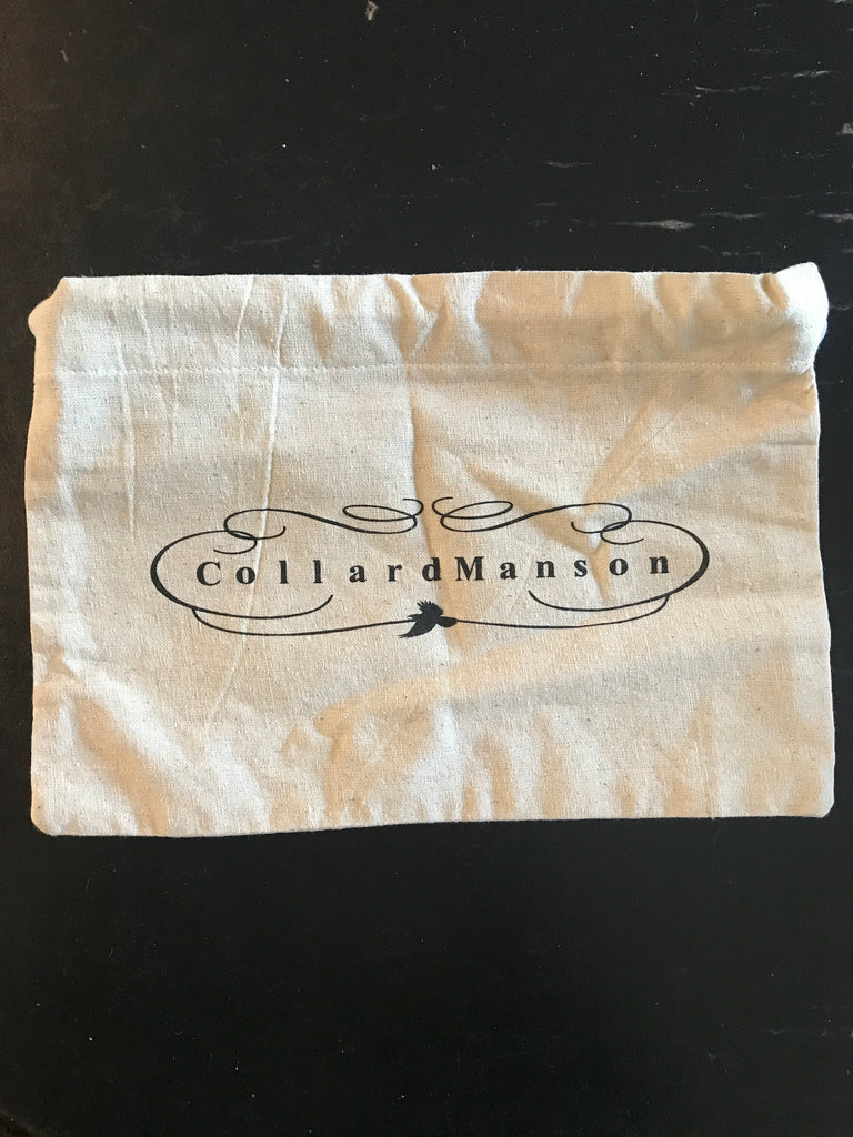 CollardManson Croc Wallet- Brown
