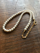 Pearl Necklace - Gold Plated