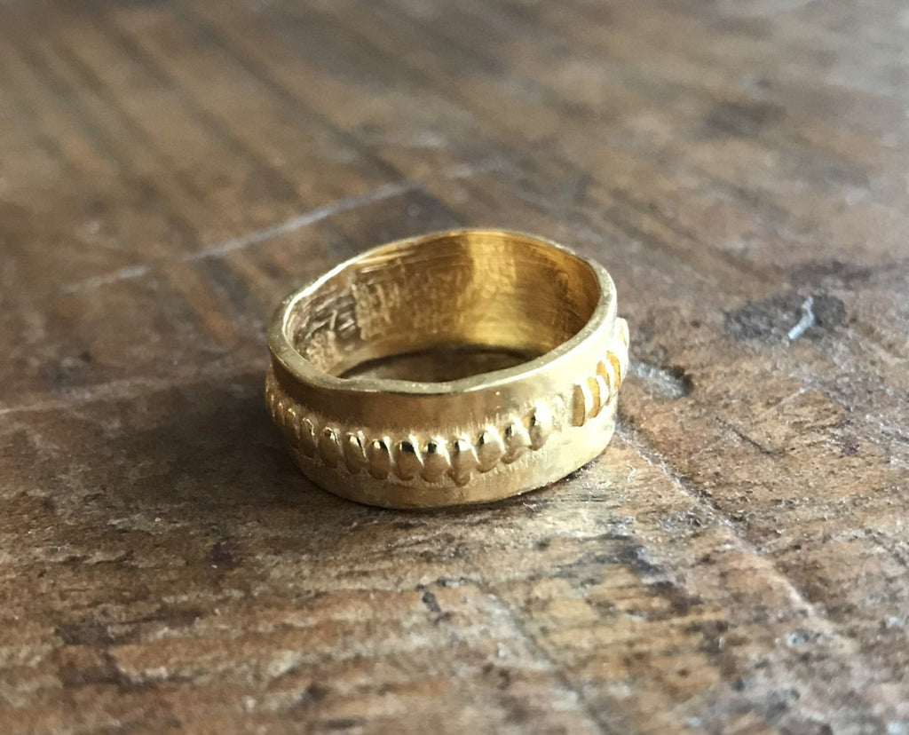 Jaggered Ring - Gold Plated
