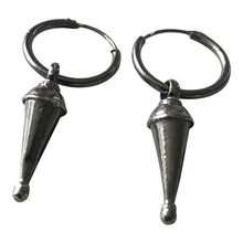 WDTS Shanku Small Hoop earrings - Oxidised