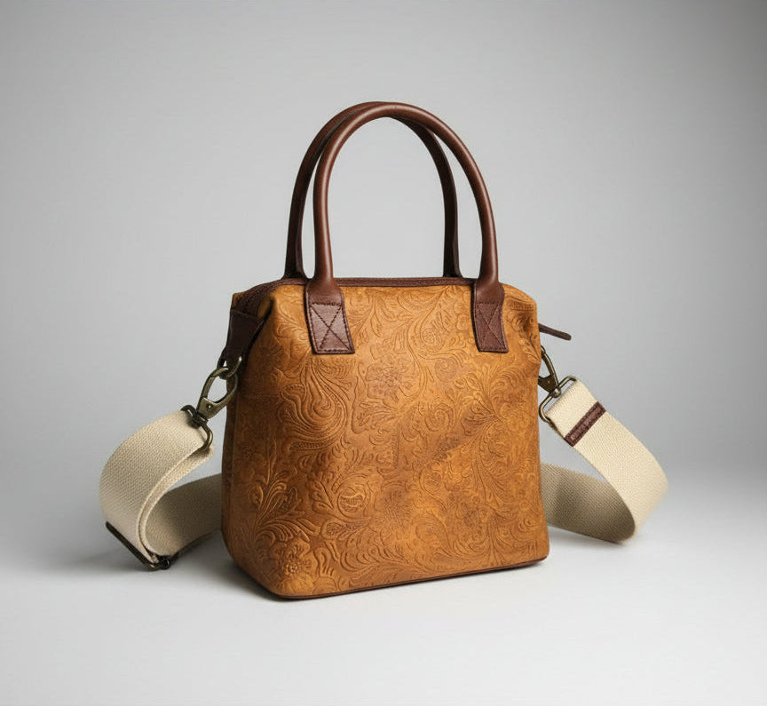 Maya - vintage tan floral