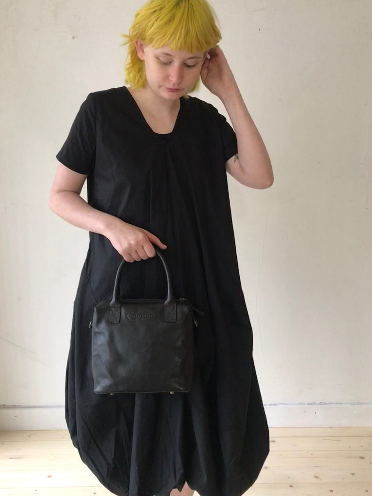 CollardManson Maya Bag- Black Leather