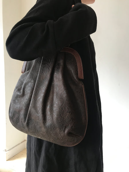 Anya Bag - Brown Floral