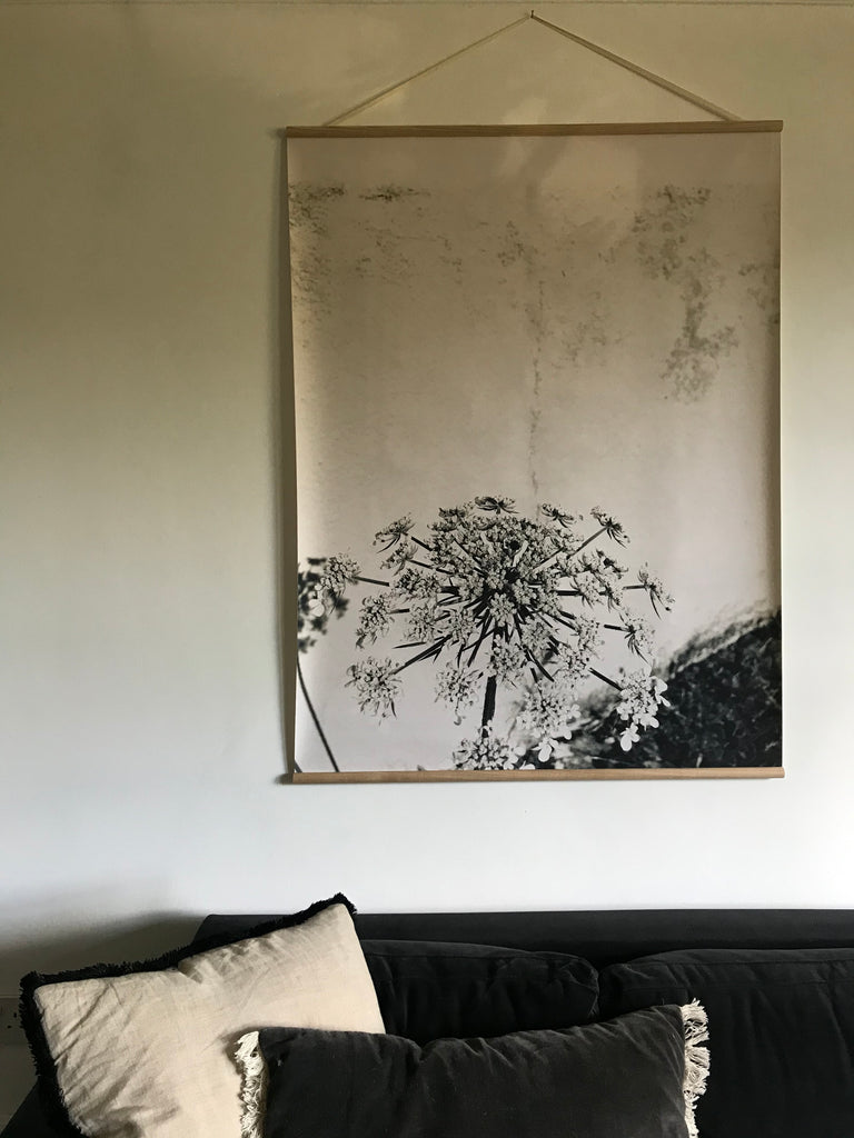 Canvas wall hanging - Blanca