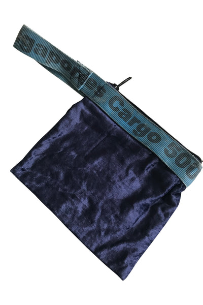 Velvet sling belt pouch - Singapore