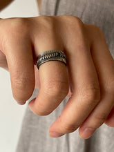 925 Silver Jaggered Ring