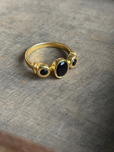 Mila, 925 silver - gold plated ring