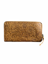 CollardManson Floral Wallet - Tan