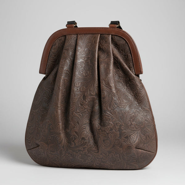 Anya Bag - Brown Floral