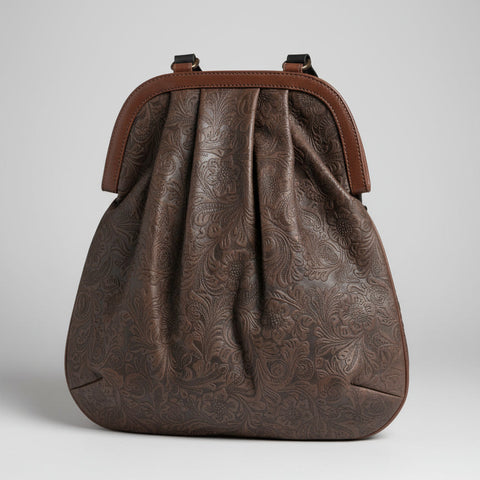 Anya Bag - Brown Floral