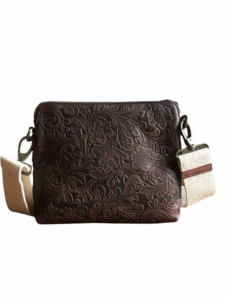 Elsie Bag - Brown Floral