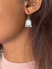 Kara silver earrings