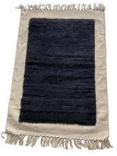 Mat / Rug Black Rectangle