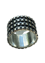 925 Silver Multi stud ring