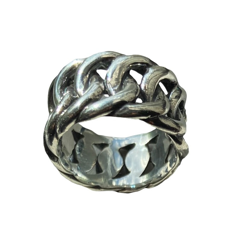 925 Silver Chain ring