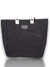 WDTS - Black Canvas - tote