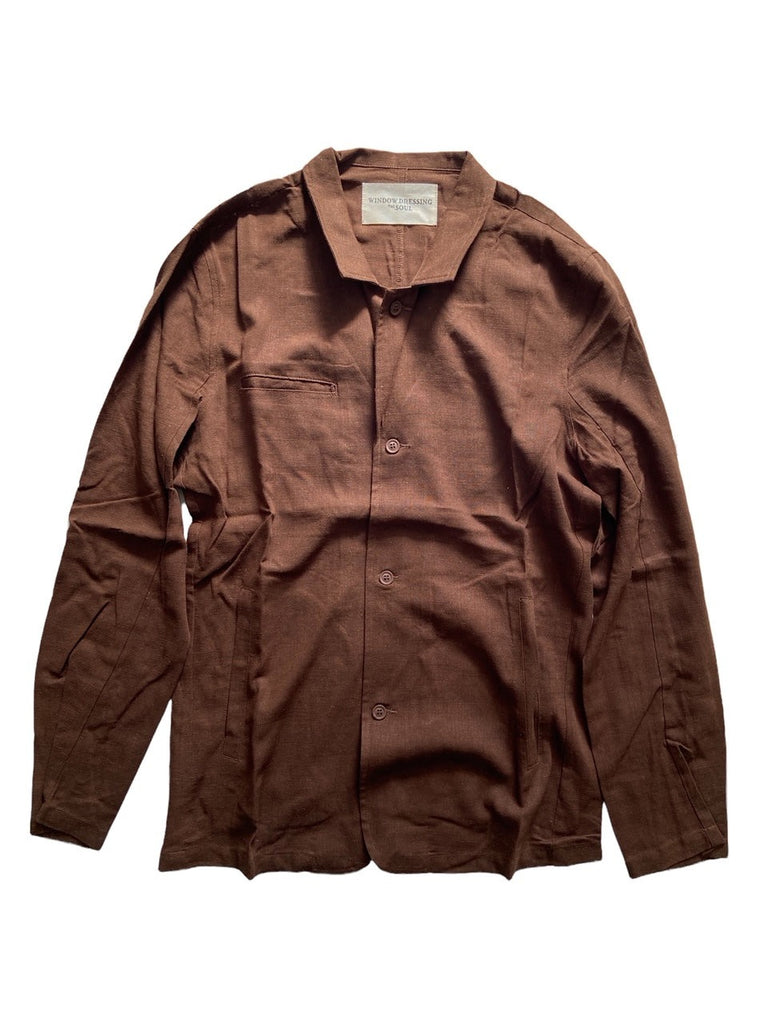 WDTS Mens Worker Jacket Brown