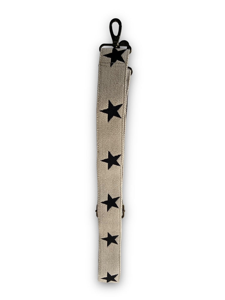 Black Star Webbed Bag Strap