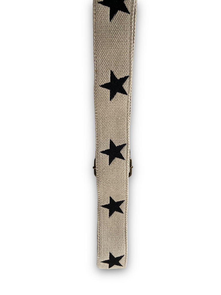 Black Star Webbed Bag Strap