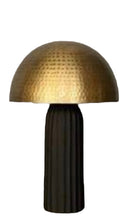 Vega lamp - Antique brass finish Iron and antique black finish aluminium