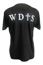 WDTS bamboo black t shirt logo on back
