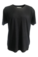 WDTS bamboo black t shirt logo on back