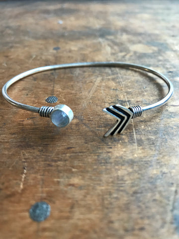 925 Silver arrow bracelet